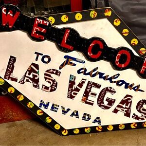 Las Vegas Welcome Sign Wall Art